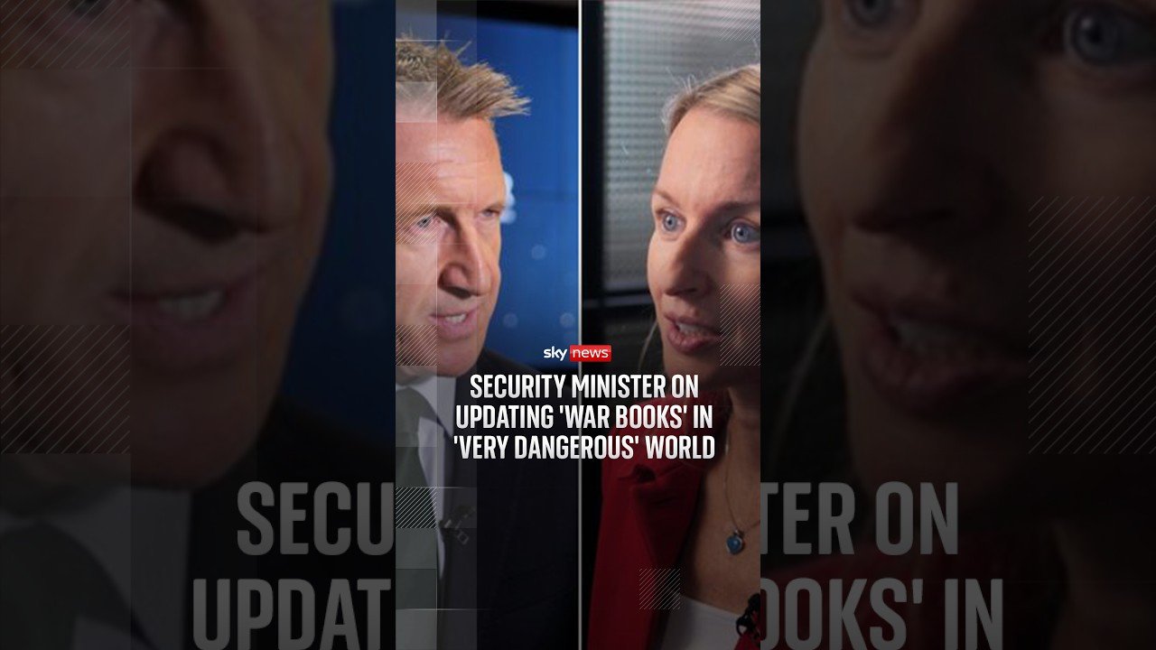 Security minister Dan Jarvis on updating 'war books' in 'very dangerous' world