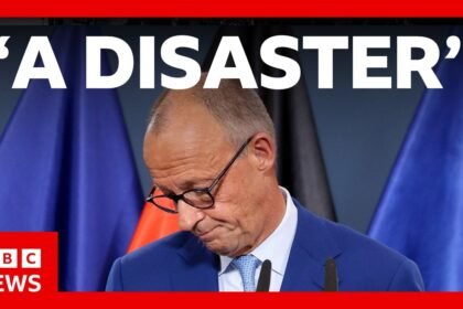 German Chancellor Merz calls state election a 'disaster' for his party but vows to stay | BBC News