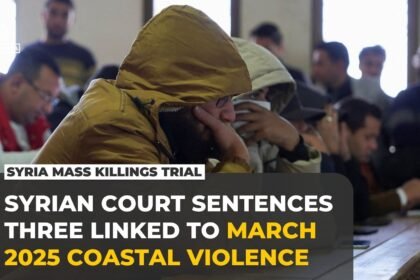 Syrian court sentences three linked to coastal mass killings