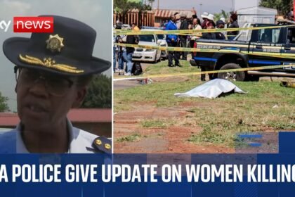 South African police give update on women killings