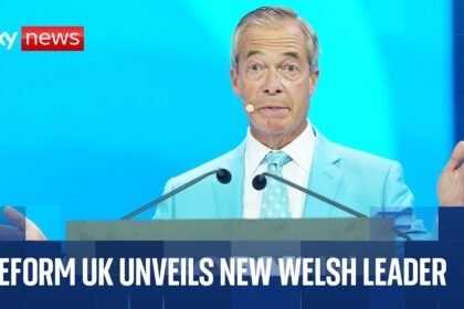 Reform UK unveils new Welsh leader
