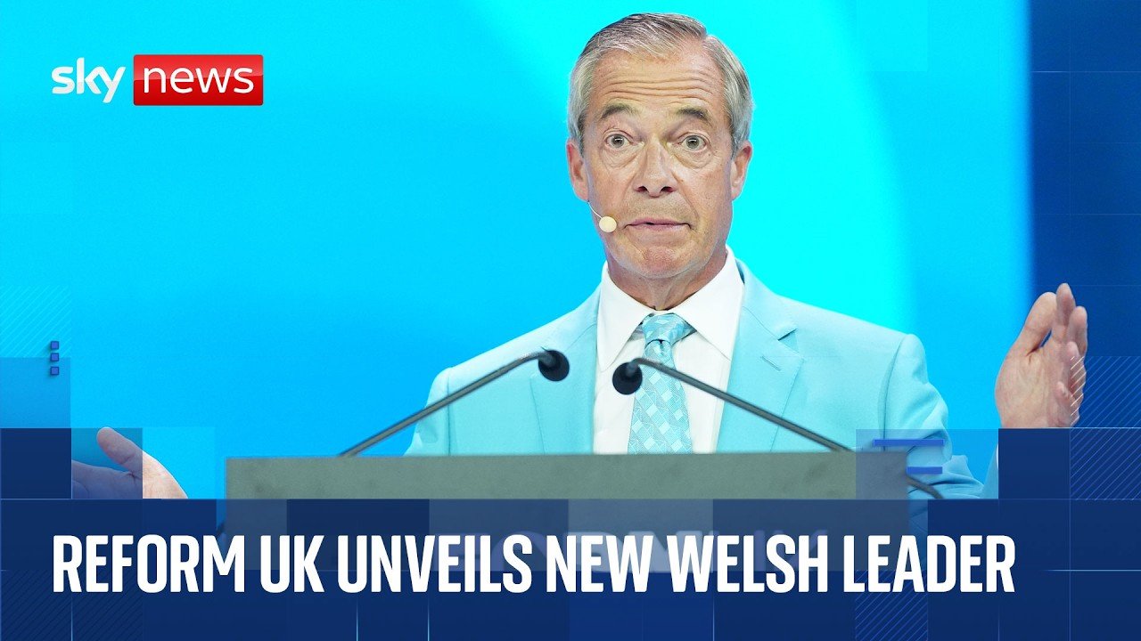 Reform UK unveils new Welsh leader