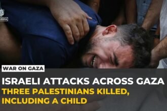 Israeli attacks kill three Palestinians, including a child, across Gaza