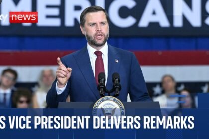 JD Vance speaks in North Carolina