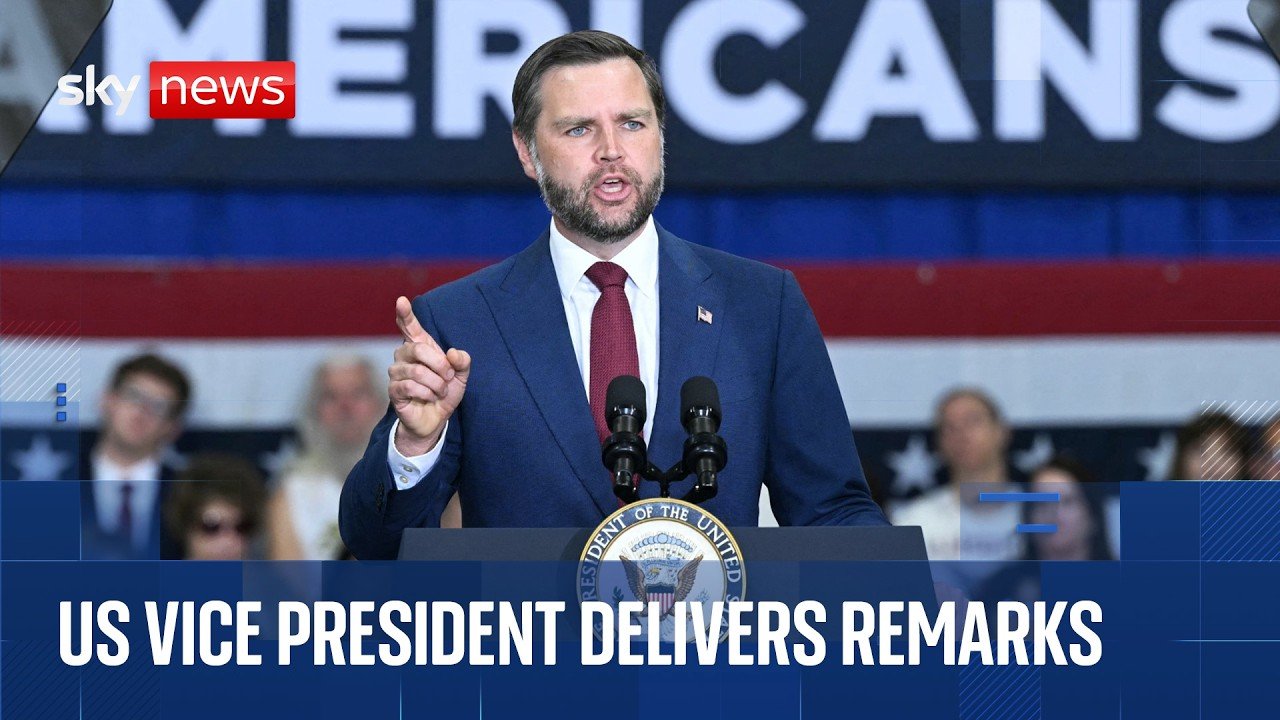 JD Vance speaks in North Carolina