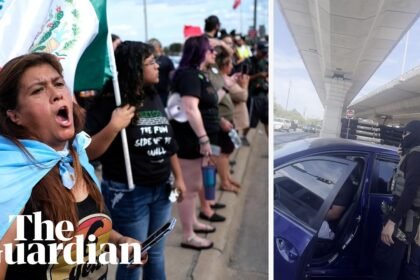 Protesters gather in Austin after ICE agent shoots and wounds man