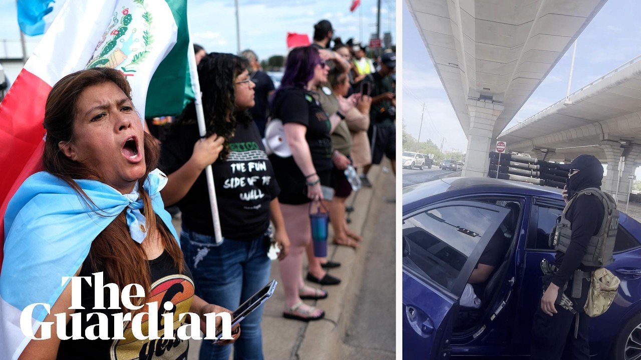 Protesters gather in Austin after ICE agent shoots and wounds man