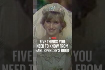 Five things you need to know from Earl Spencer's book
