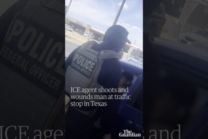 ICE agent shoots and wounds man at traffic stop in Texas