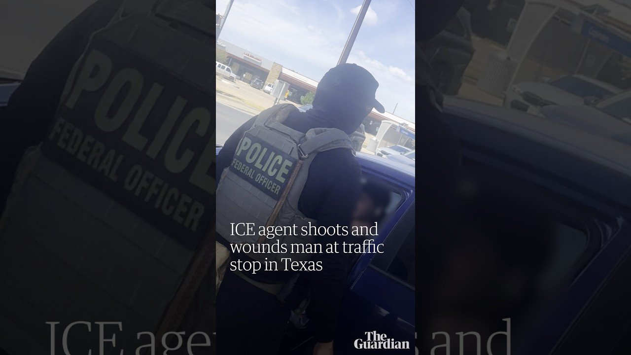 ICE agent shoots and wounds man at traffic stop in Texas