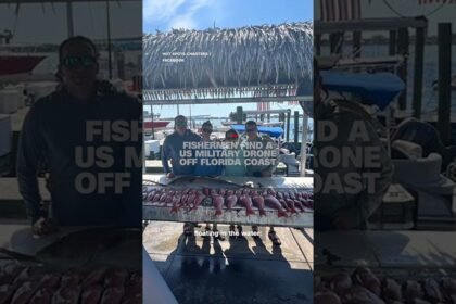 Fishermen find a US military drone off Florida coast