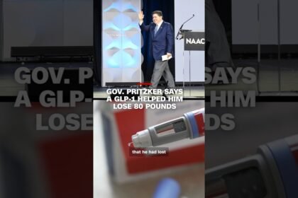 Gov. Pritzker says a GLP-1 helped him lose 80 pounds