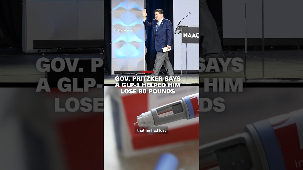 Gov. Pritzker says a GLP-1 helped him lose 80 pounds