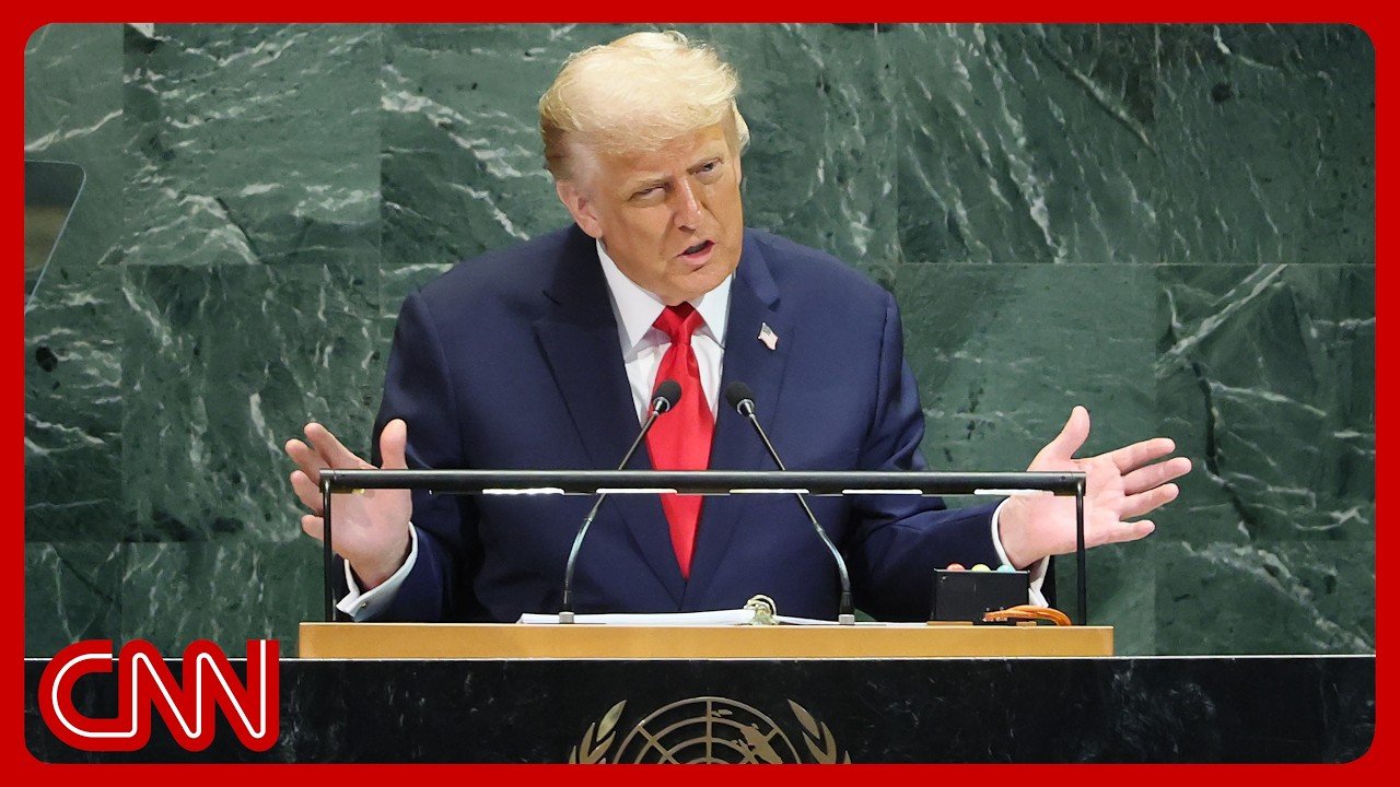 Live: Trump addresses UN General Assembly