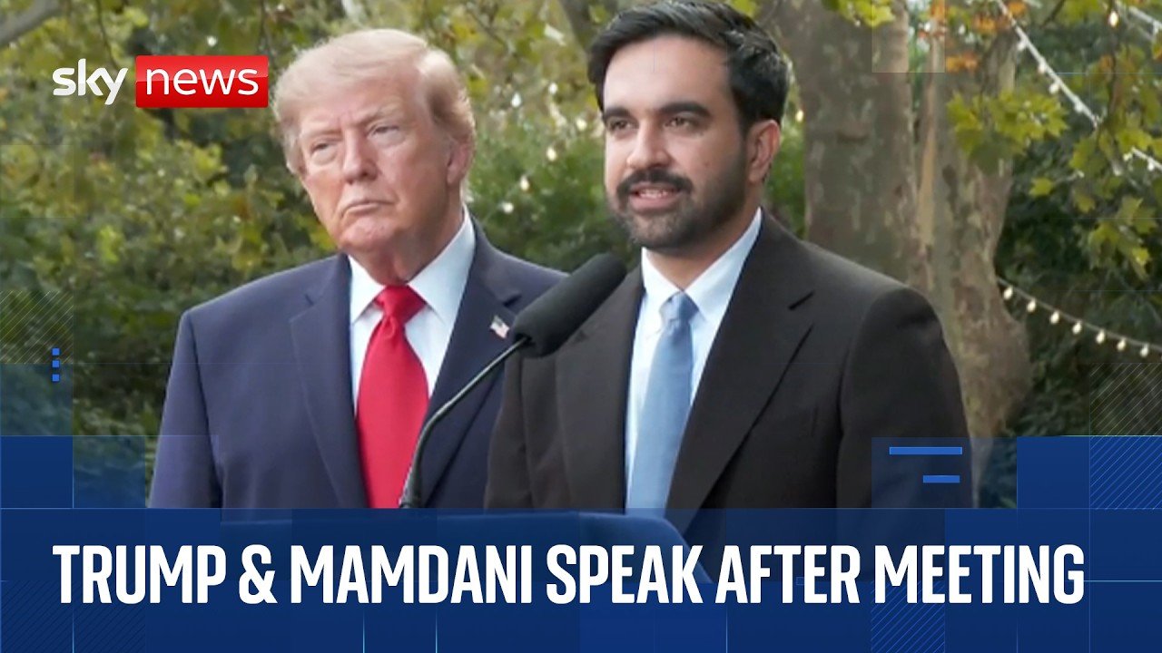 Trump and Mamdani hold news conference