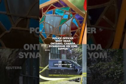 Police officer shot near Ontario, Canada synagogue on Yom Kippur