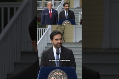 Watch Mamdani and Trump speak after their meeting at Gracie Mansion