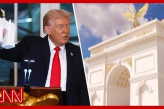 Trump: Triumphal arch will be used for drones, snipers & ammo