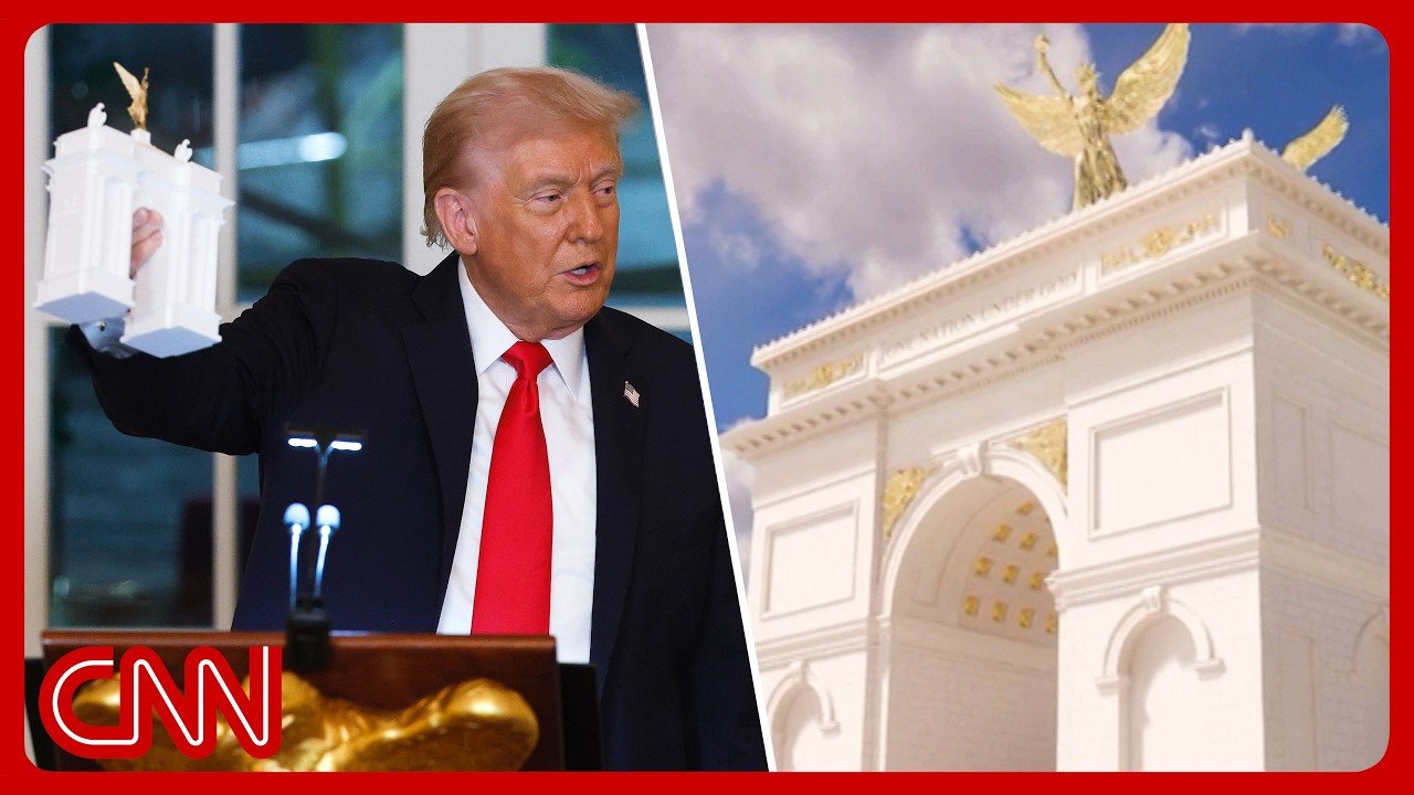 Trump: Triumphal arch will be used for drones, snipers & ammo