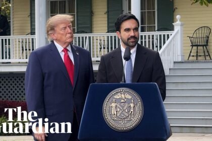 Mamdani calls for open press access at event with Trump