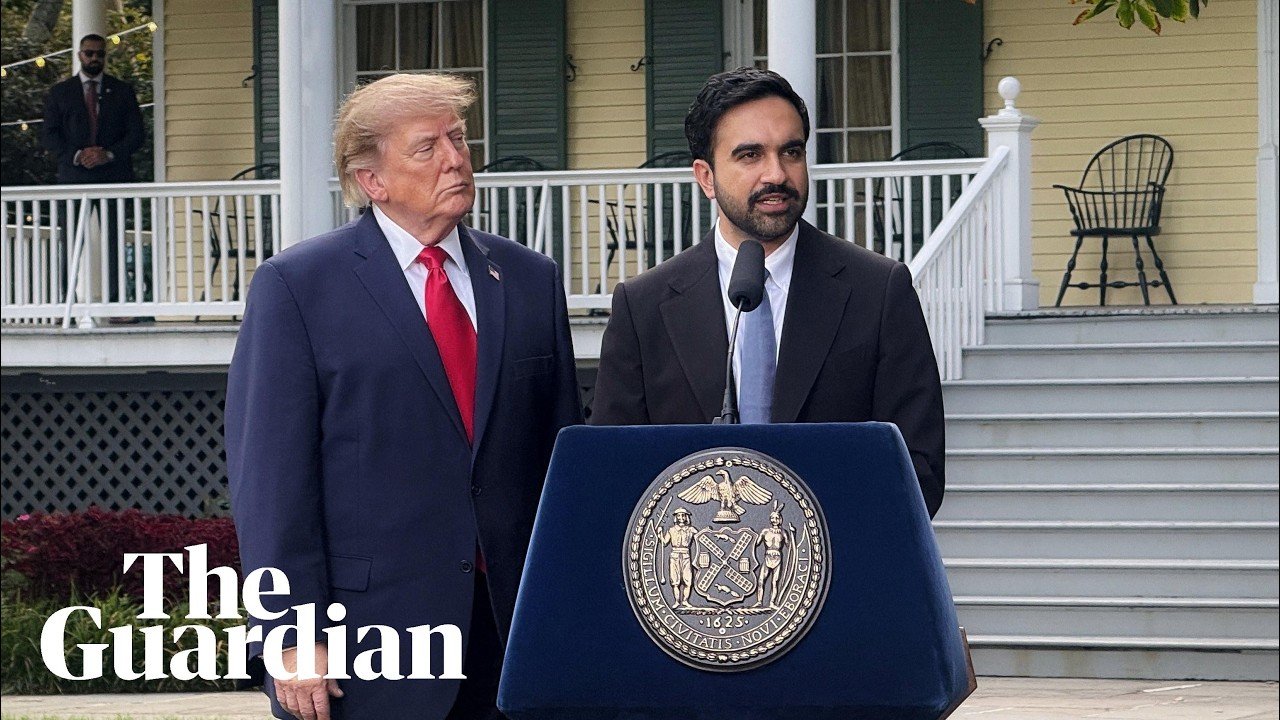 Mamdani calls for open press access at event with Trump