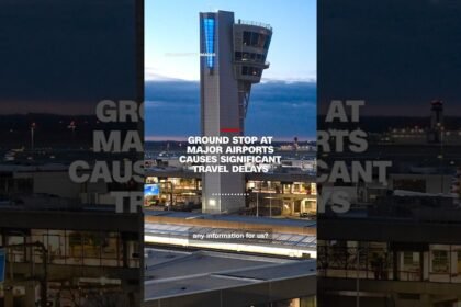 Ground stop at major airports causes significant travel delays