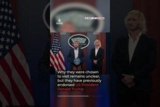 Influencers Jake and Logan Paul visit the Pentagon | AJ #shorts