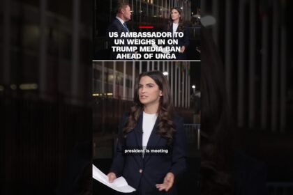 US ambassador to UN weighs in on Trump media ban ahead of UNGA