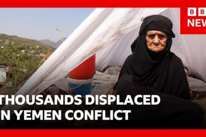 Yemen asks US for help with Houthis as thousands displaced | BBC News