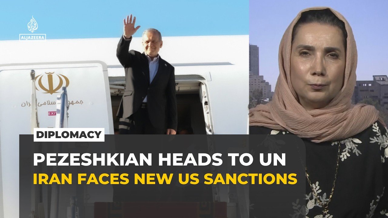 Iran’s President heads to UNGA as Iran faces new US aviation sanctions