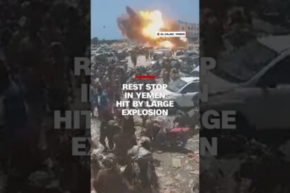 Rest stop in Yemen hit by large explosion
