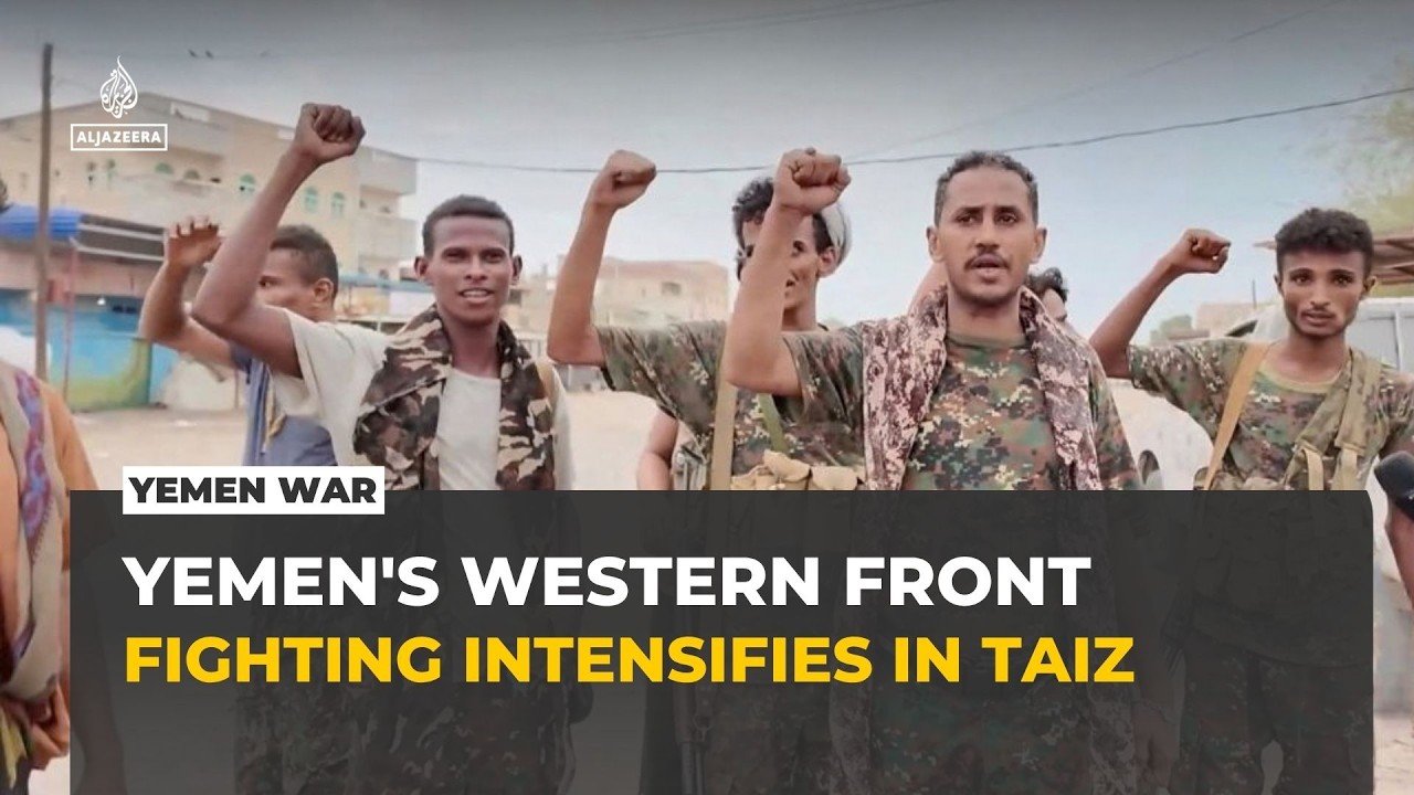 Fighting intensifies in Yemen's Taiz as civilians flee and aid access shrinks