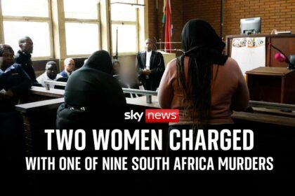 Two women arrested for one of nine murders that have gripped South Africa