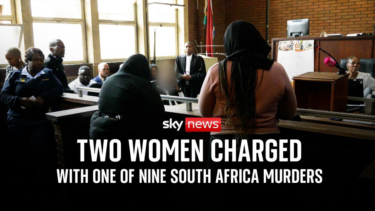 Two women arrested for one of nine murders that have gripped South Africa