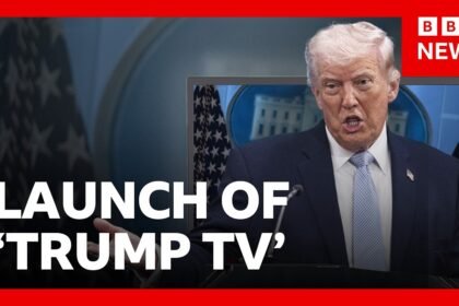 The White House launches ‘Trump TV’ after media ban | BBC News