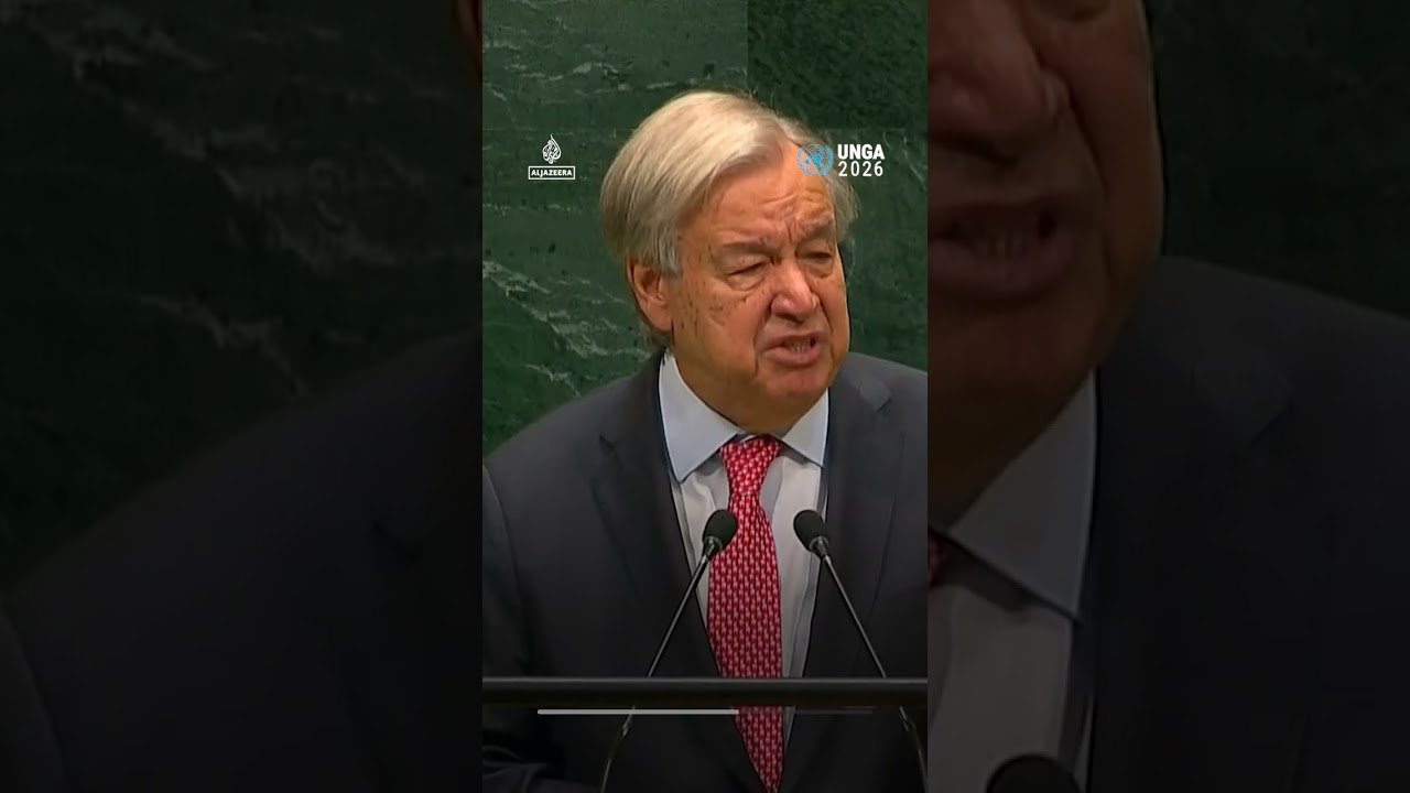 UN Chief condemns Gaza destruction, West Bank settlements | AJ #shorts