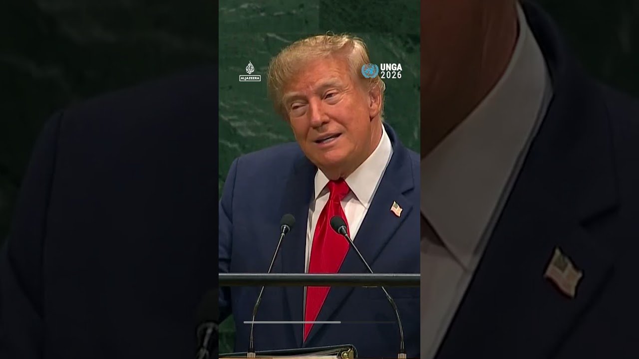 Trump to UN: do I ‘annihilate’ Iran or ‘make a deal?’ | AJ #shorts