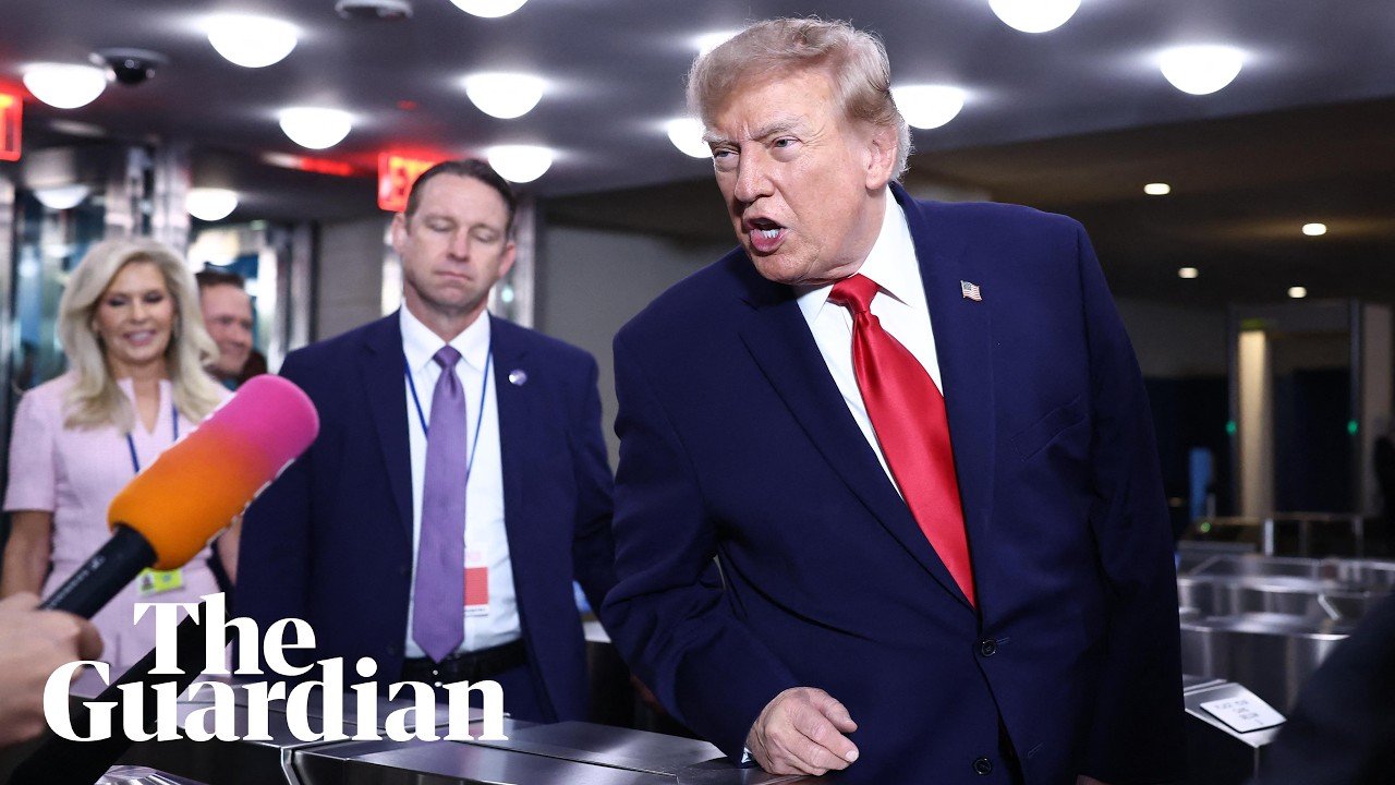 'You shouldn't be here,' Donald Trump tells CNN at UN general assembly