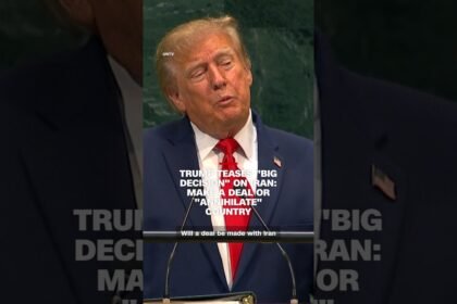 Trump teases 'big decision' on Iran: Make a deal or 'annihilate' country