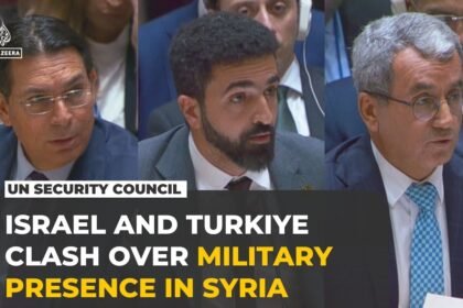 Israel and Turkiye clash at UN Security Council over military presence in Syria