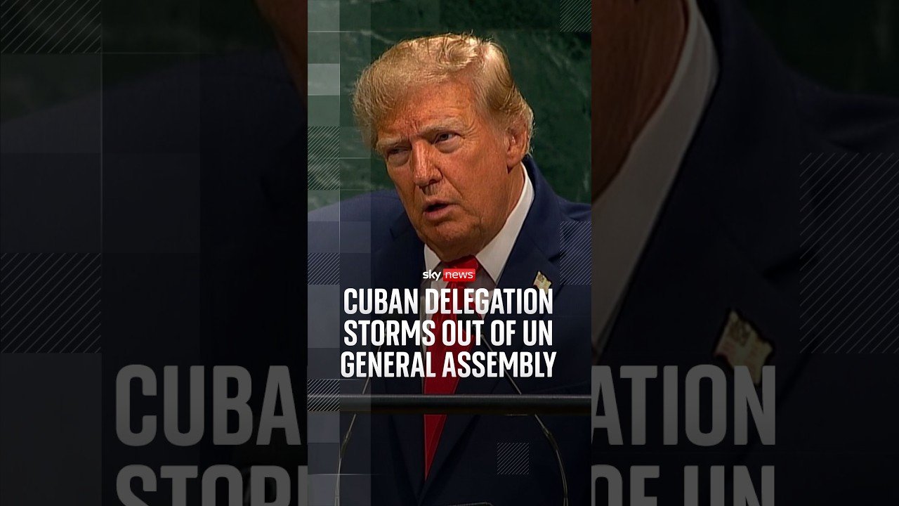 Cuban delegation storms out of UN General Assembly