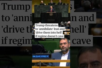 Trump threatens to 'annihilate' Iran and 'drive them into hell' if regime doesn't cave