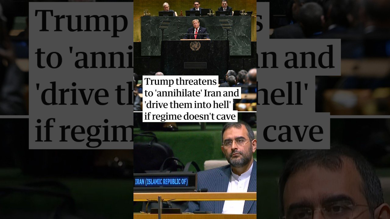 Trump threatens to 'annihilate' Iran and 'drive them into hell' if regime doesn't cave