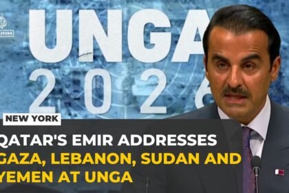 Qatar's Emir calls Gaza war a ‘genocide’ in UN General Assembly address