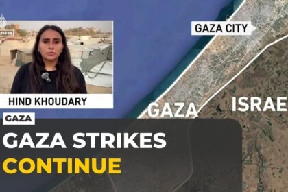 Israeli strike kills two in Gaza City's Al-Tuffah as ceasefire hopes persist