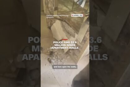 Police find $3.6 million inside apartment walls