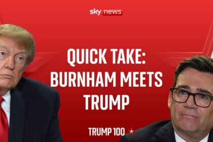 QUICK REACTION: Trump and Burnham meet