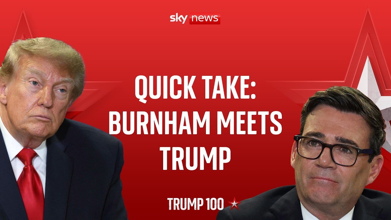 QUICK REACTION: Trump and Burnham meet