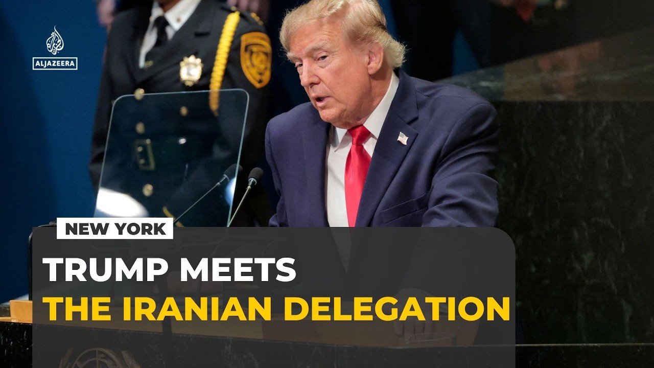 Trump confirms meeting with Iranian delegation as Qatar pushes diplomacy