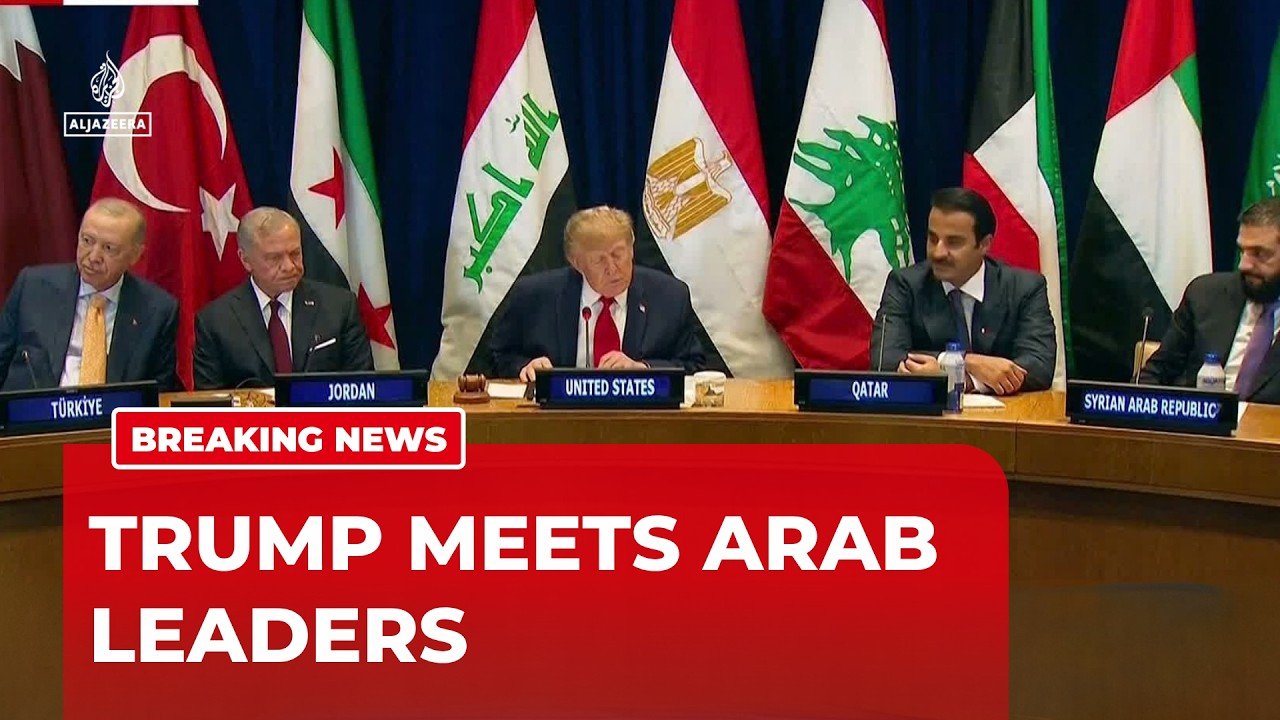 BREAKING: Trump meets Arab and GCC leaders as US-Iran tensions dominate UNGA